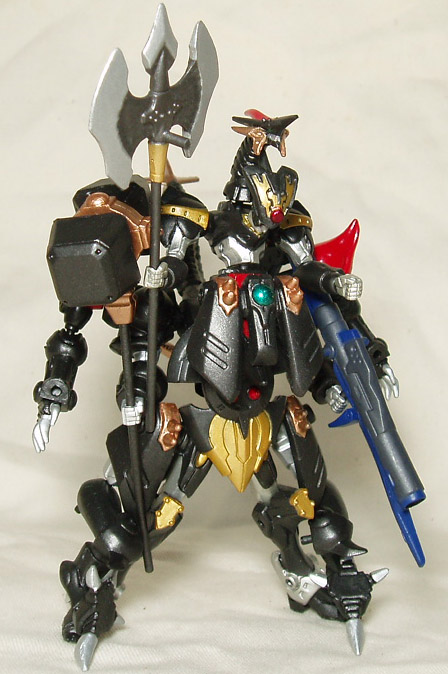 鋼鉄の戦騎 デュエルナイツ レビュー#1 ブルーナイト | 玩具放浪記